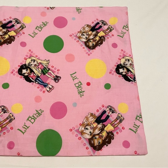 Lil Bratz Pillowcases Homemade 21” x 13” Pillow Cases Lot of 2 - Picture 4 of 16
